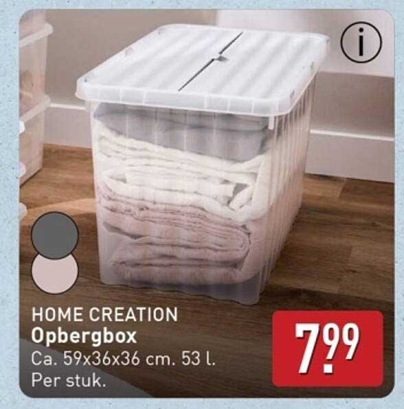 HOME CREATION Opbergbox