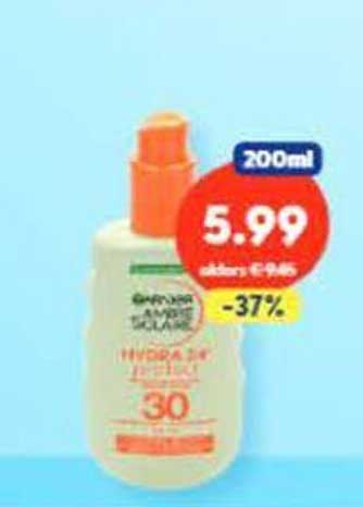 Hydraterende zonnebrandcrème SPF 30 - 200ml