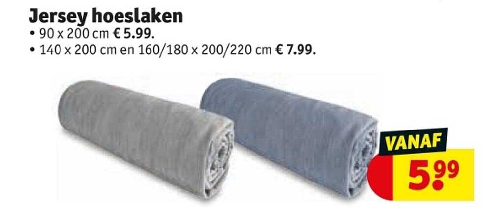 Jersey hoeslaken