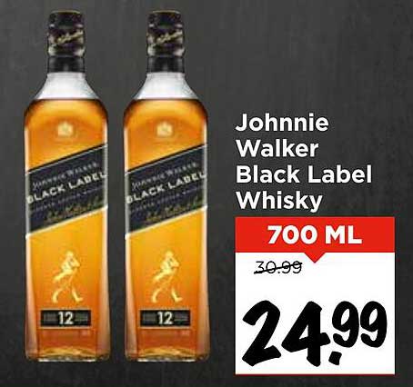 Johnnie Walker Black Label Whisky 700 ML