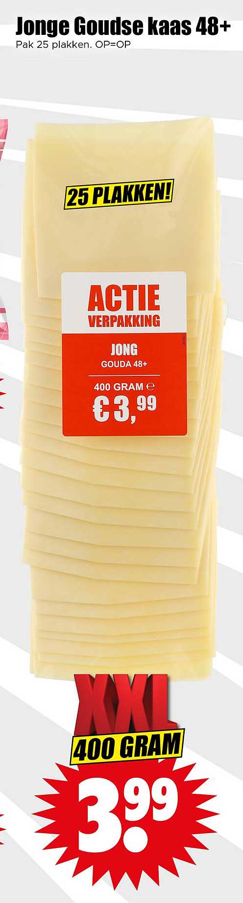 Jonge Goudse kaas 48+