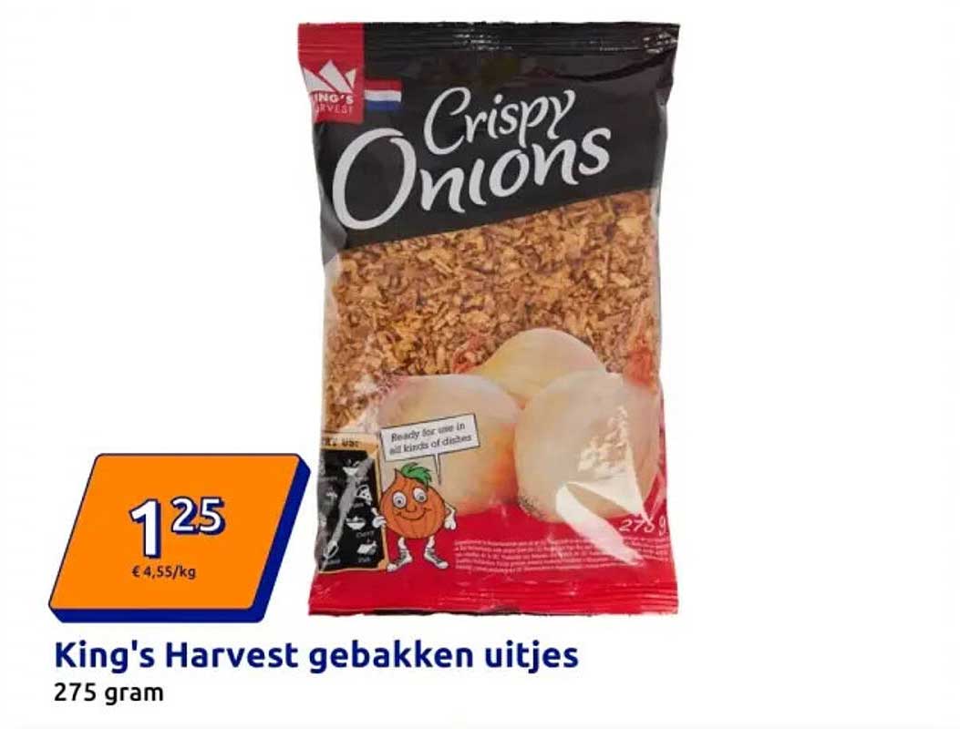 King's Harvest gebakken uitjes