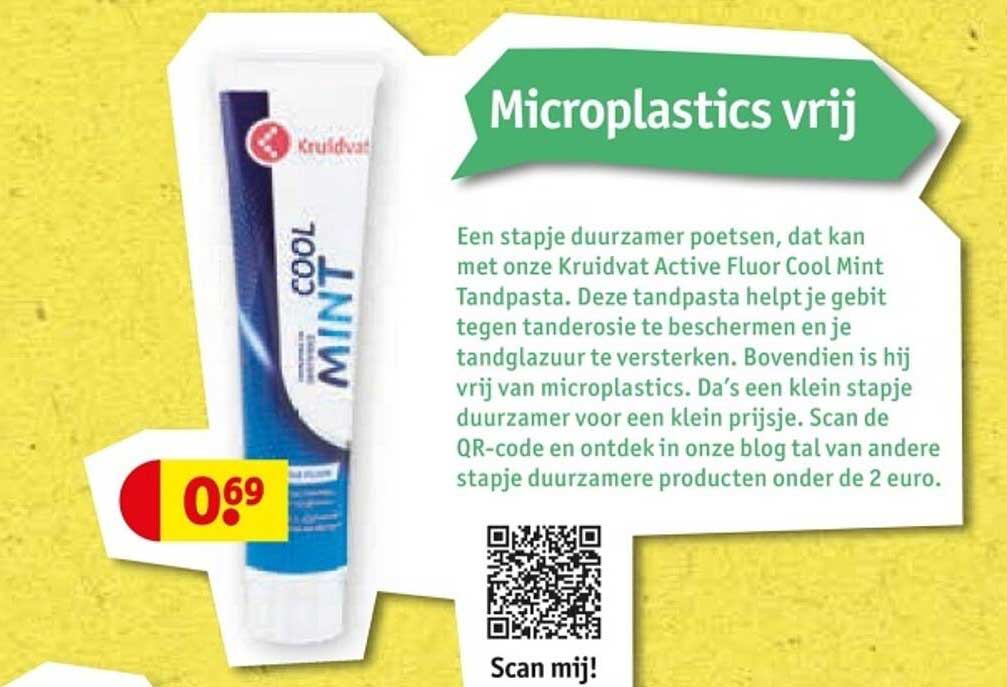 Kruidvat Active Fluor Cool Mint Tandpasta