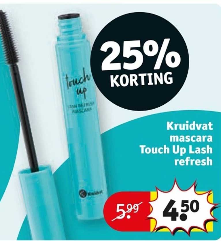 Kruidvat mascara Touch Up Lash refresh
