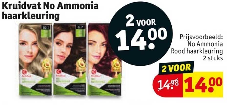Kruidvat No Ammonia haarkleuring