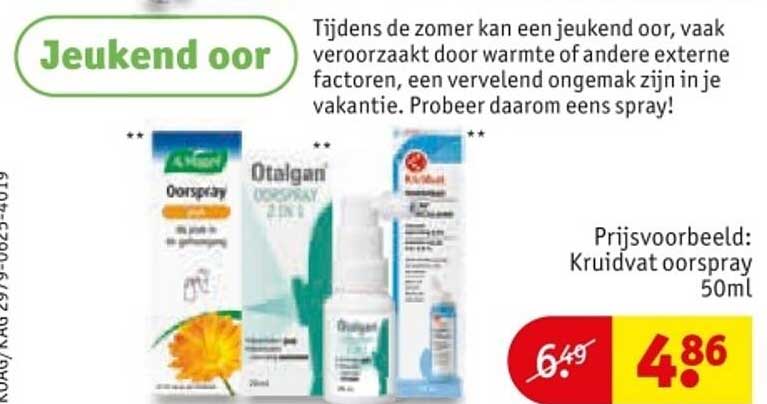 Kruidvat oorspray 50ml