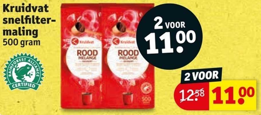 Kruidvat snelfiltermaling 500 gram