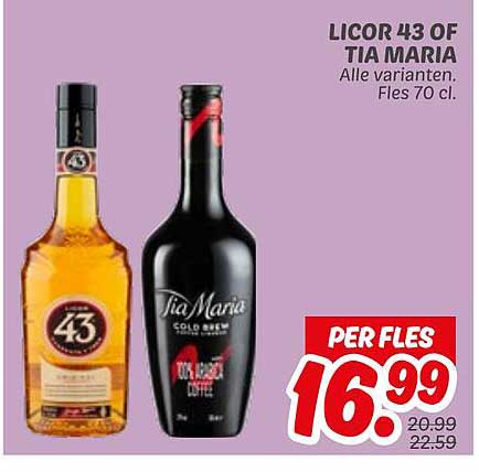 LICOR 43 OF TIA MARIA