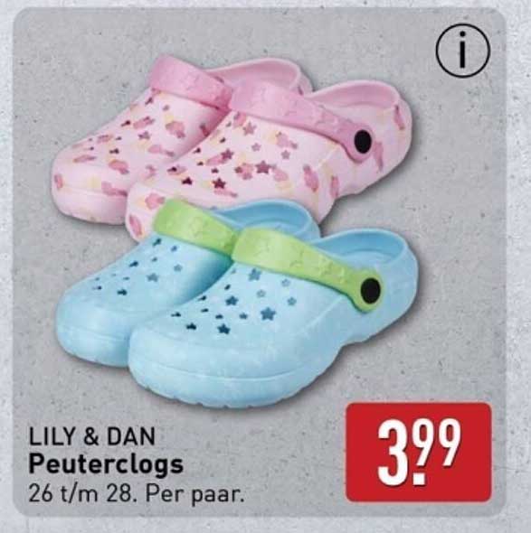 LILY & DAN Peuterclogs