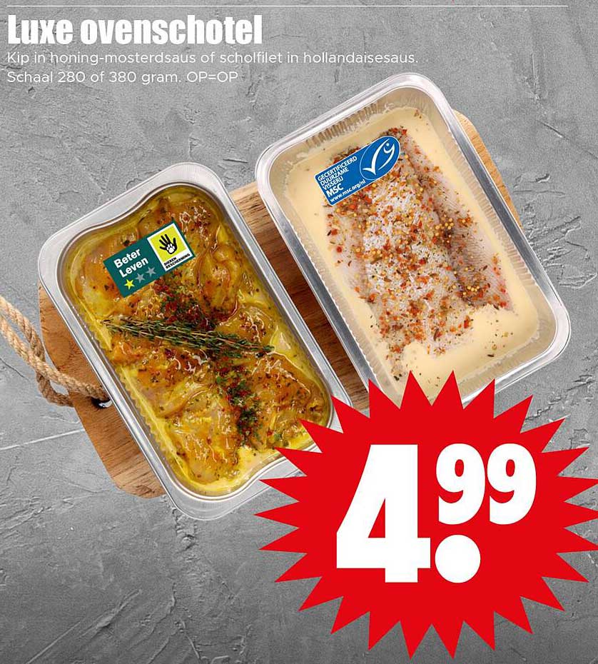 Luxe ovenschotel