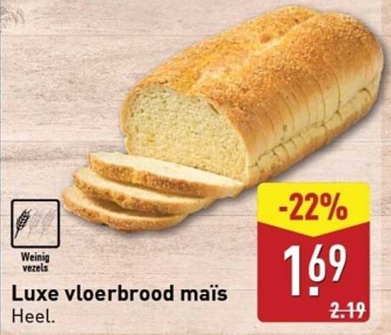 Luxe vloerbrood maïs