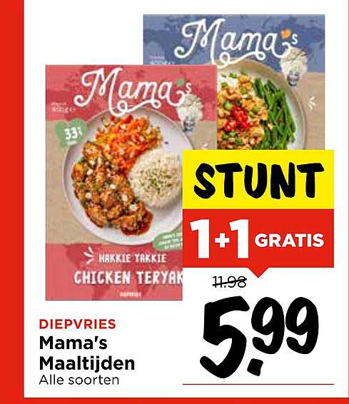 Mama's Maaltijden Alle soorten