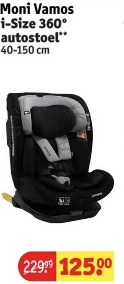 Moni Vamos i-Size 360° autostoel** 40-150 cm