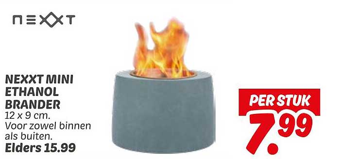 NEXXT MINI ETHANOL BRANDER