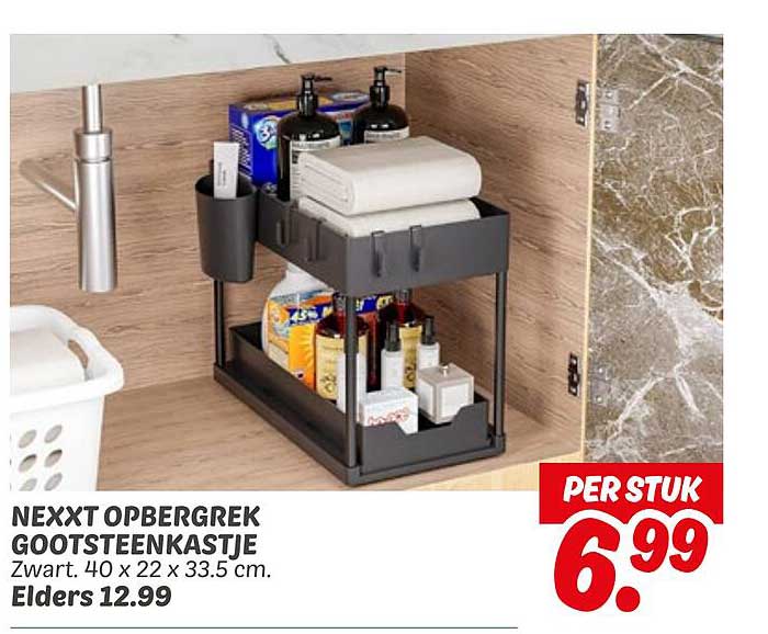 NEXXT OPBERGREK GOOTSTEENKASTJE