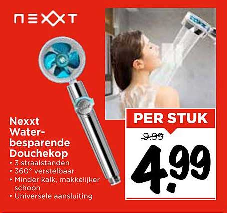 Nexxt Water-besparende Douchekop