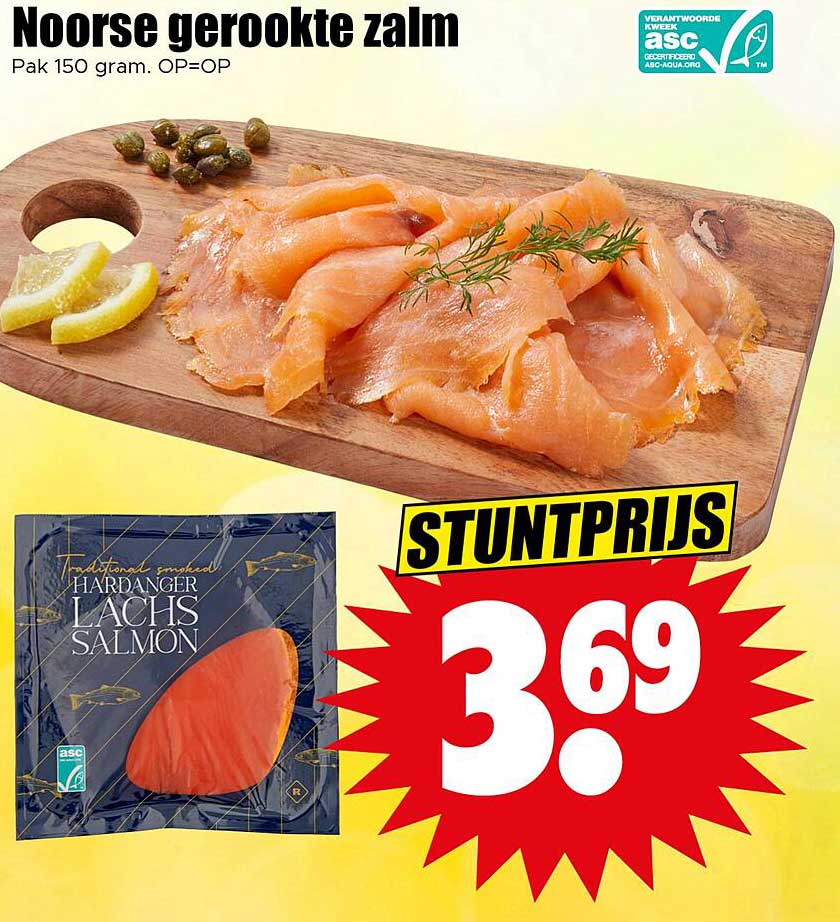 Noorse gerookte zalm