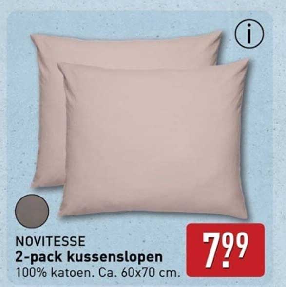 NOVITESSE 2-pack kussenslopen