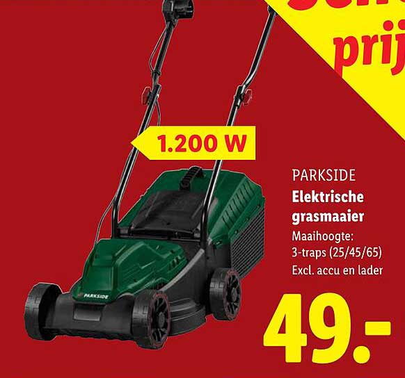 PARKSIDE Elektrische grasmaaier
