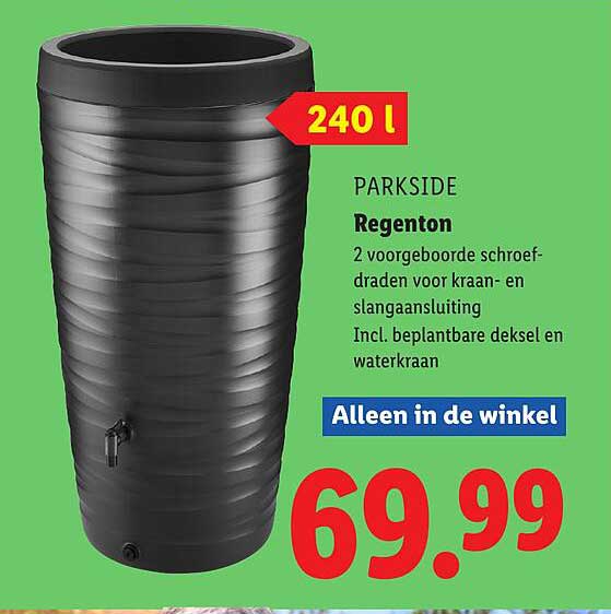 Parkside Regenton 240 l