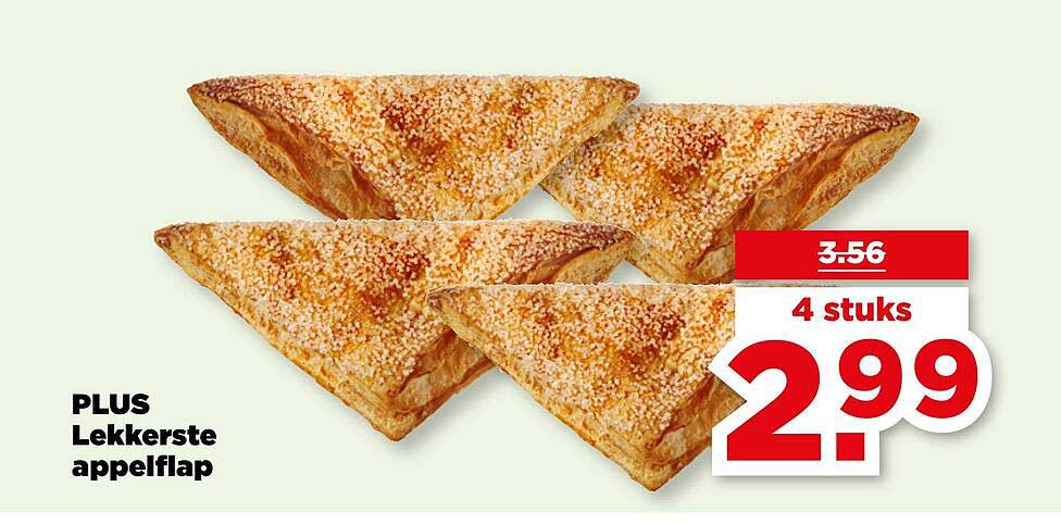 PLUS Lekkerste appel flap