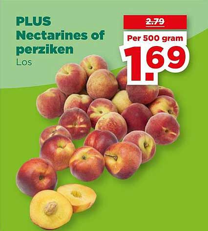 PLUS Nectarines of perziken Los