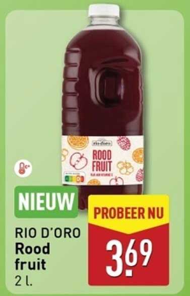 RIO D'ORO Rood fruit 2 l.