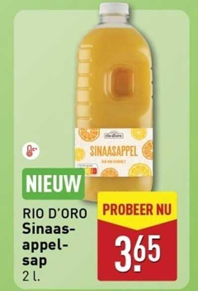 RIO D'ORO Sinasappelsap 2 l.