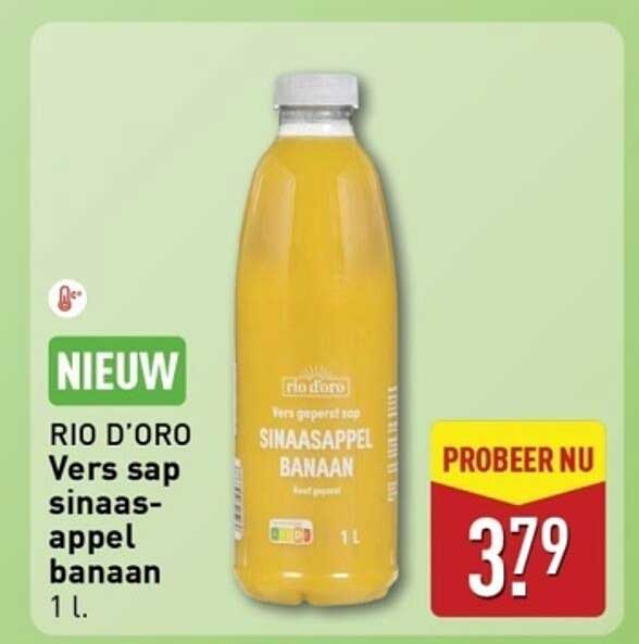 RIO D'ORO Vers sap sinasappel-banaan 1 l.