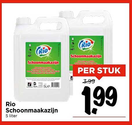 Rio Schoonmaakazijn 5 liter