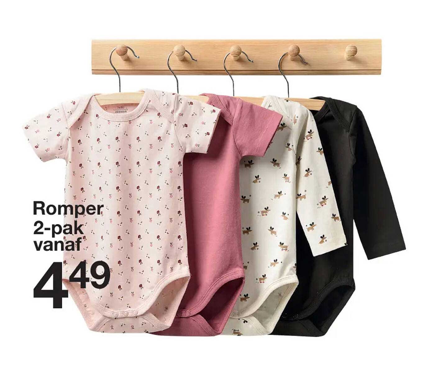 Romper 2-pak vanaf
