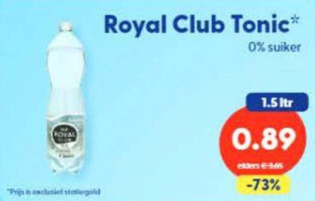 Royal Club Tonic*