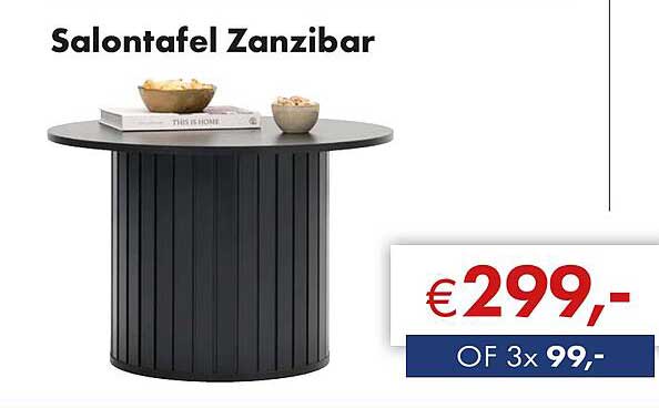 Salontafel Zanzibar