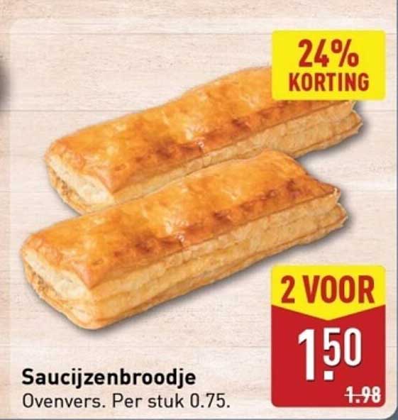 Saucijzenbroodje