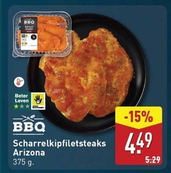 Scharrelkipfiletsteaks Arizona