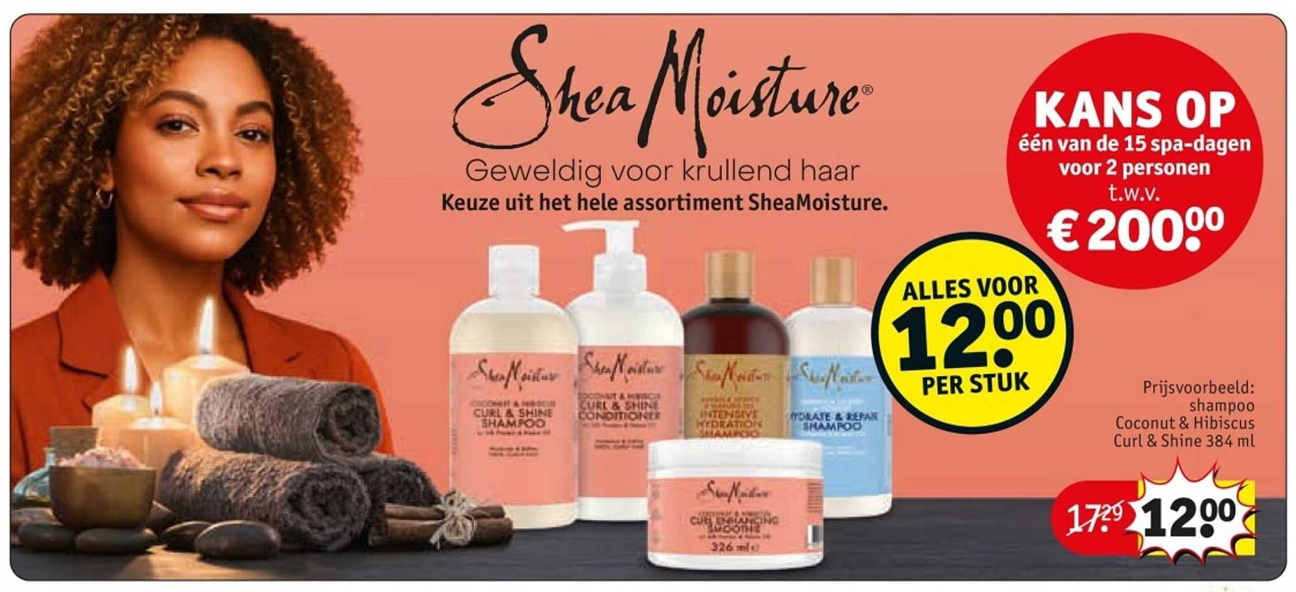 SheaMoisture Geweldig voor krullend haar