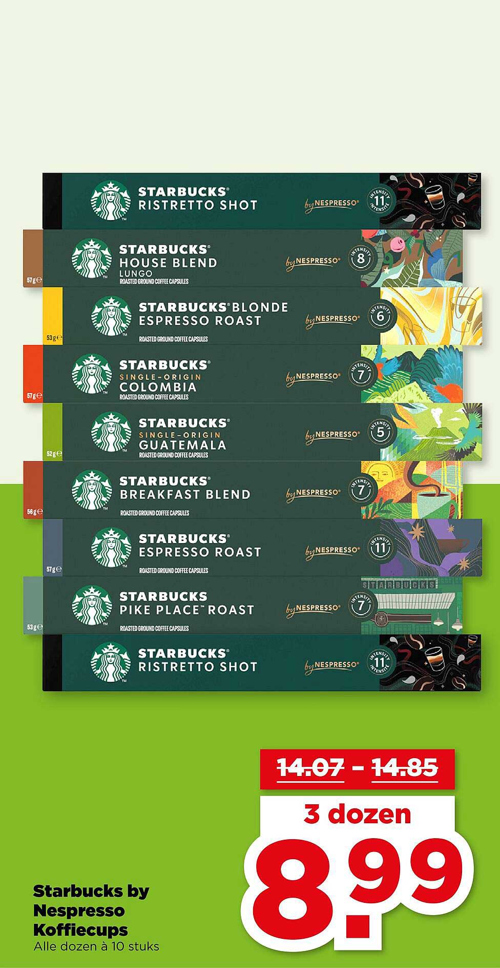 Starbucks by Nespresso Koffiecups