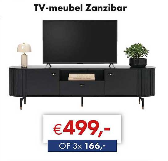TV-meubel Zanzibar