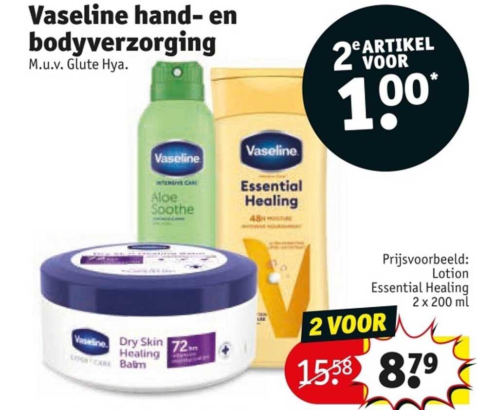 Vaseline hand- en bodyverzorging M.u.v. Glute Hya.
