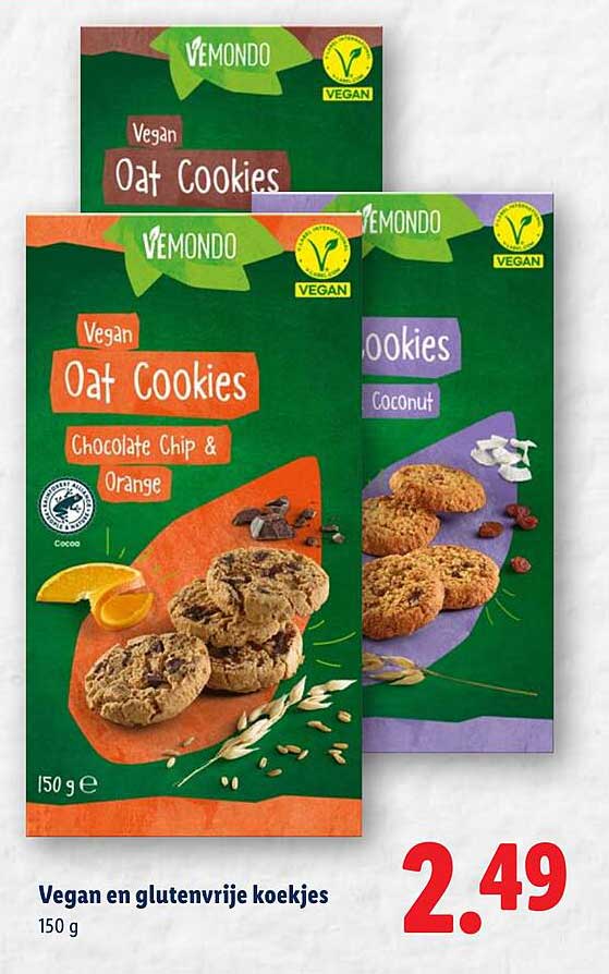 Vegan en glutenvrije koekkies