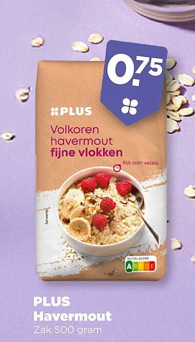 Volkoren havermout fijne vlokken