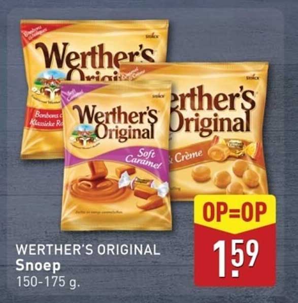 WERTHER'S ORIGINAL Snoep 150-175 g.