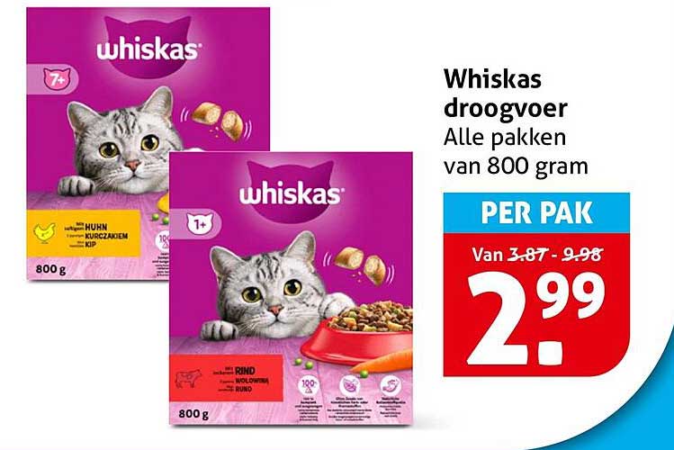 Whiskas droogvoer