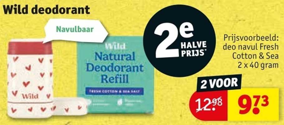 Wild deodorant