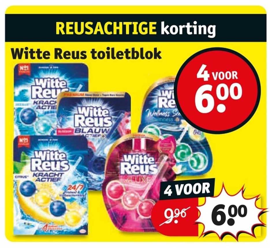 Witte Reus toiletblok