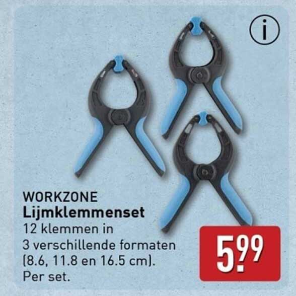 WORKZONE Lijmklemmenset