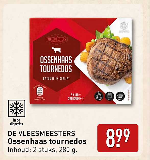 DE VLEESMEESTERS Ossenhaas tournedos
