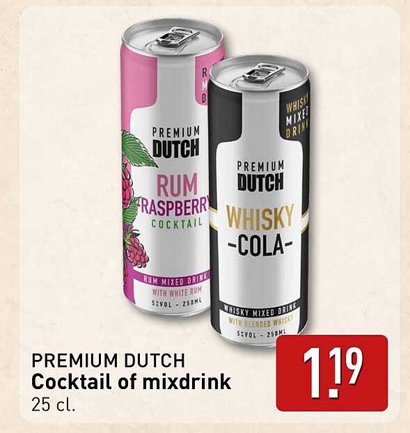 PREMIUM DUTCH Cocktail of mixdrank
