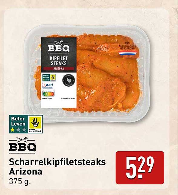 Scharrelkipfiletsteaks Arizona