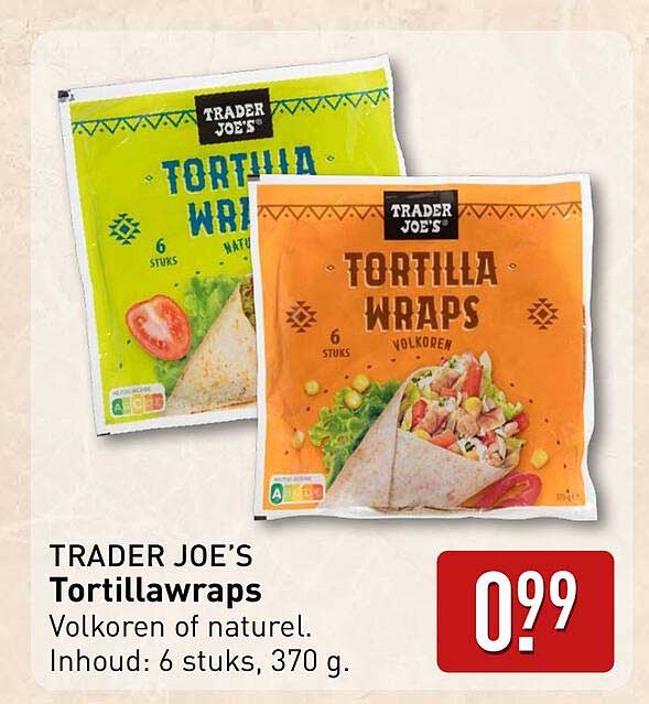 TRADER JOE’S Tortillawraps